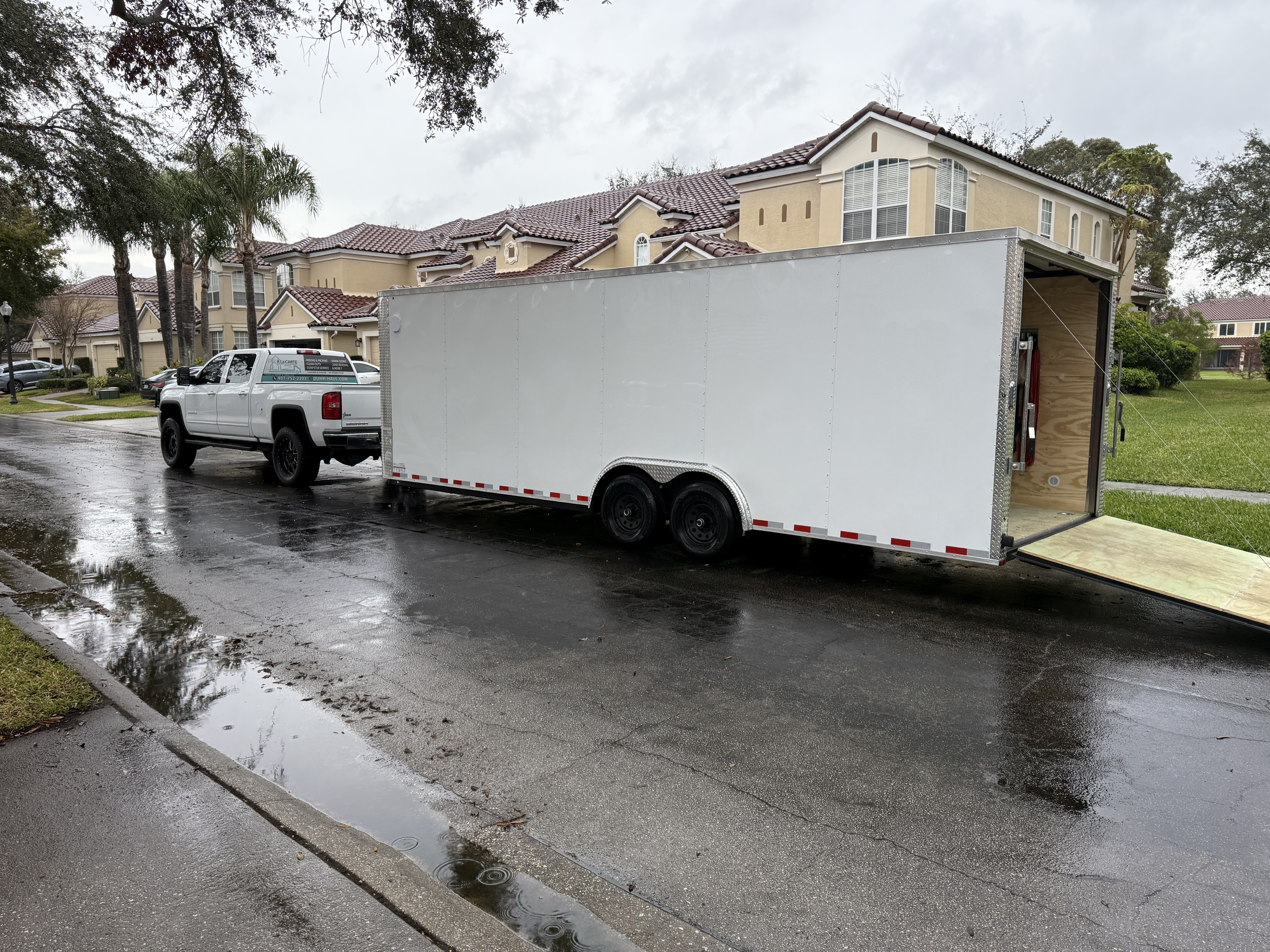 24ft Enclosed Trailer